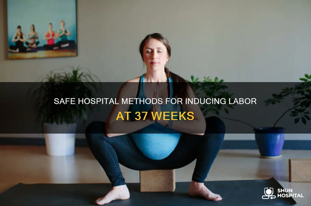 how to inducing labor at 37 weeks in hospital