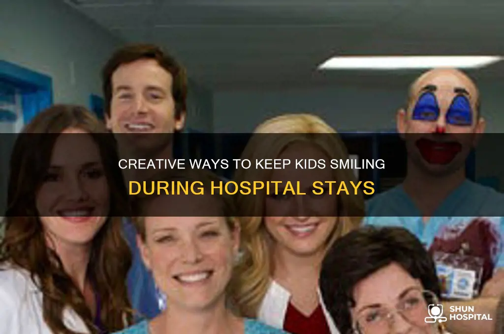 how to keep a child entertained in a hospital