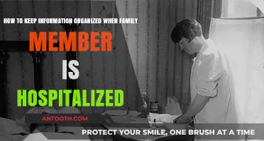 Organizing Hospitalization Details: A Family Guide to Staying Informed and Prepared