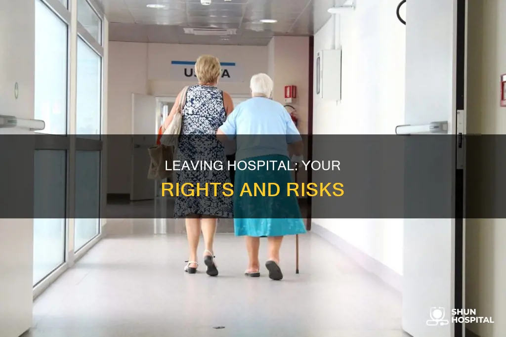 how to leave hospital against medical advice