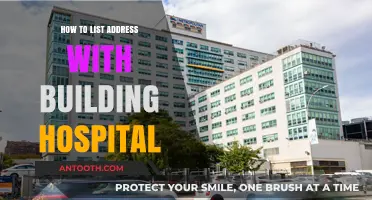 Addressing Healthcare: Listing Hospital Addresses