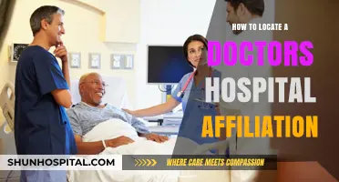 Finding a Doctor: Hospital Affiliations and You