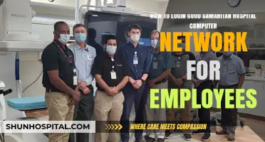 Employee Guide: Accessing Good Samaritan Hospital's Computer Network Securely