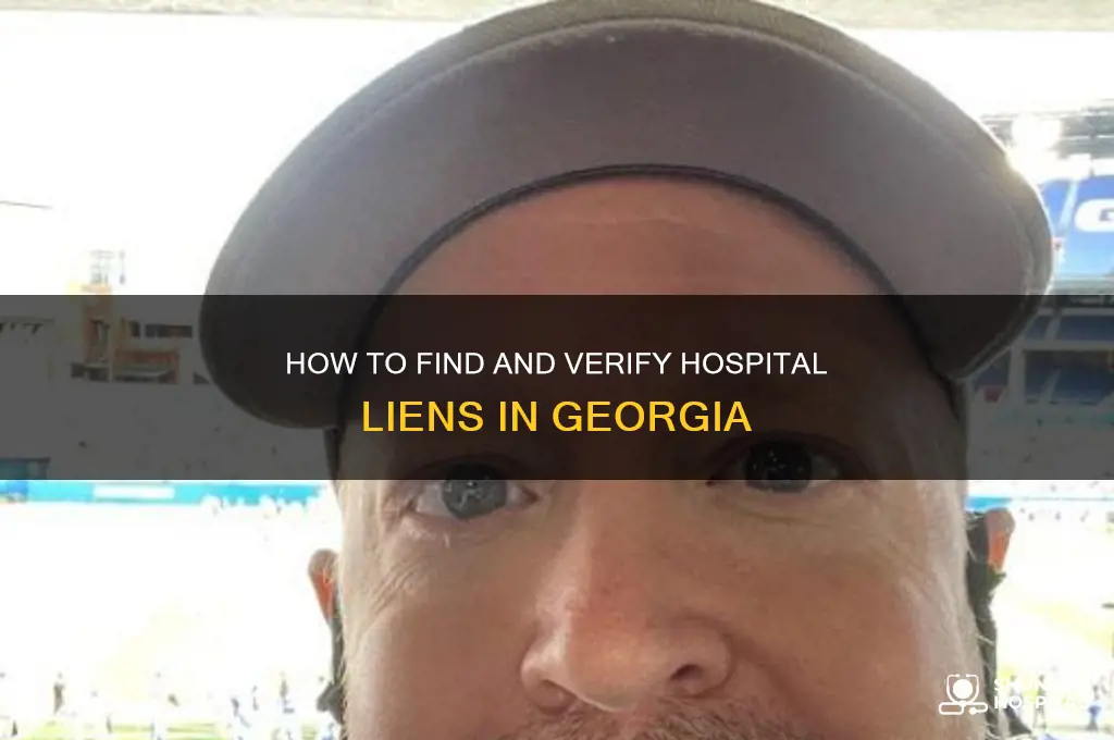 how to look up a hospital lien in georgia