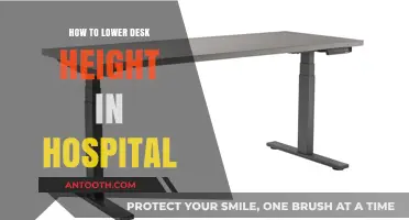 Adjusting Hospital Desks: Easy Ways to Lower Desk Height