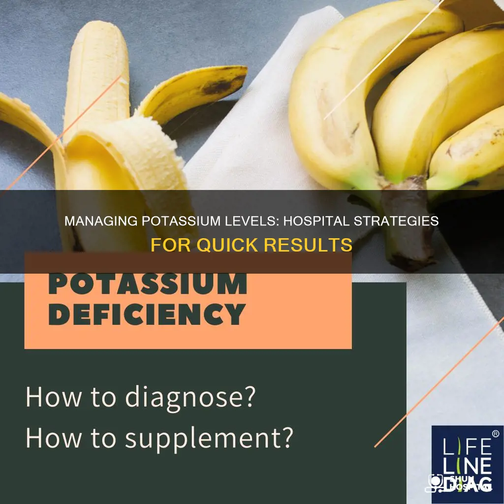 how to lower potassium levels in hospital