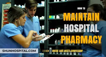 Efficient Strategies for Maintaining a Well-Organized Hospital Pharmacy