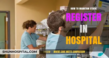 Efficient Hospital Stock Management: Maintaining the Register