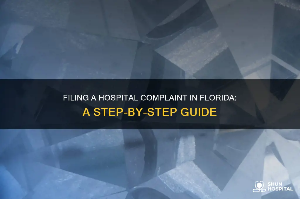 how to make a complaint against a hospital in florida