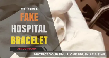 Creating a Convincing Hospital Bracelet: DIY Guide