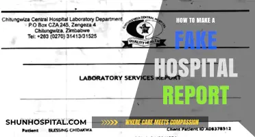 Creating False Medical Reports: A How-To Guide