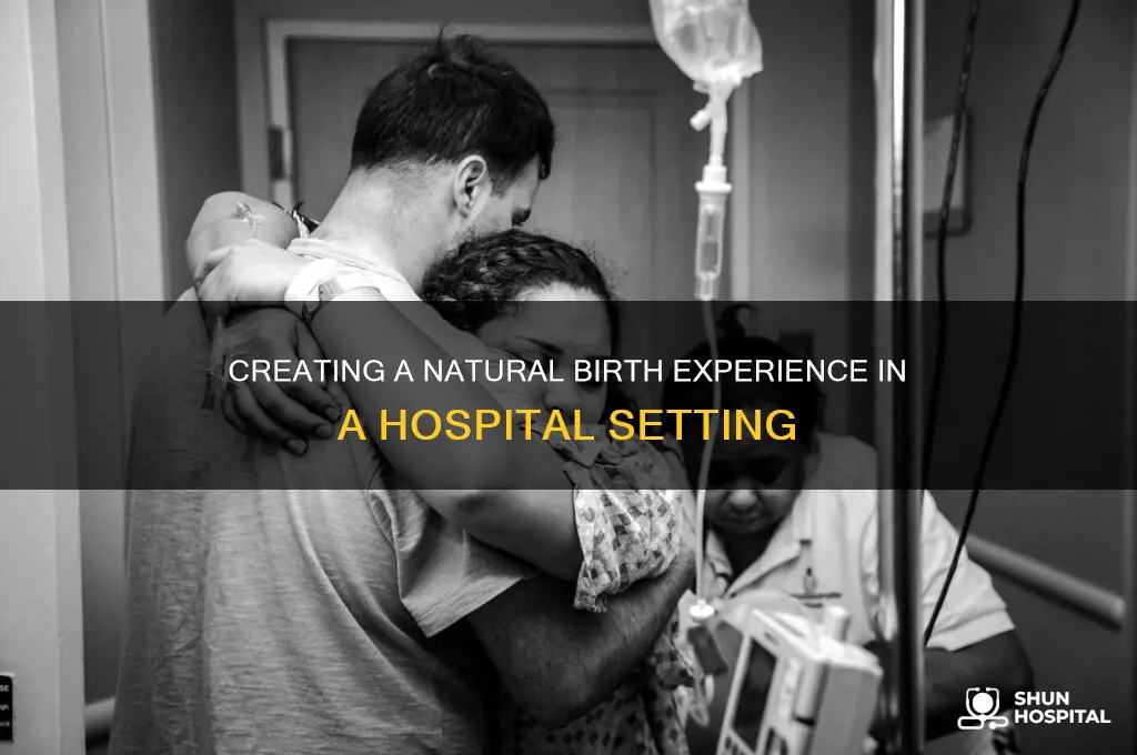 how to make a hospital birth a natural bit