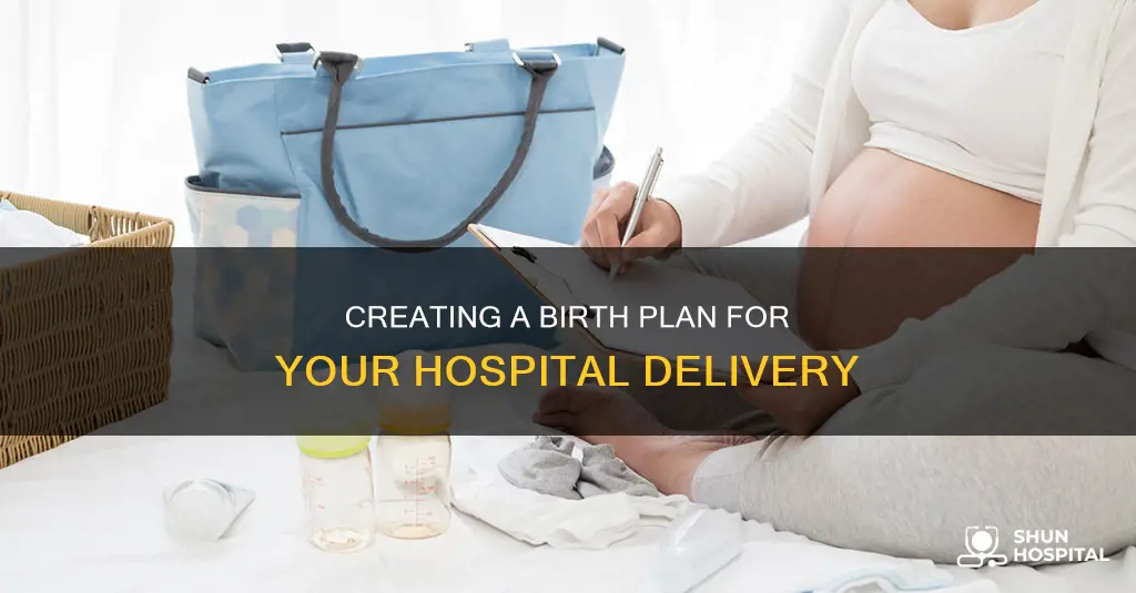 how to make a hospital birth plan