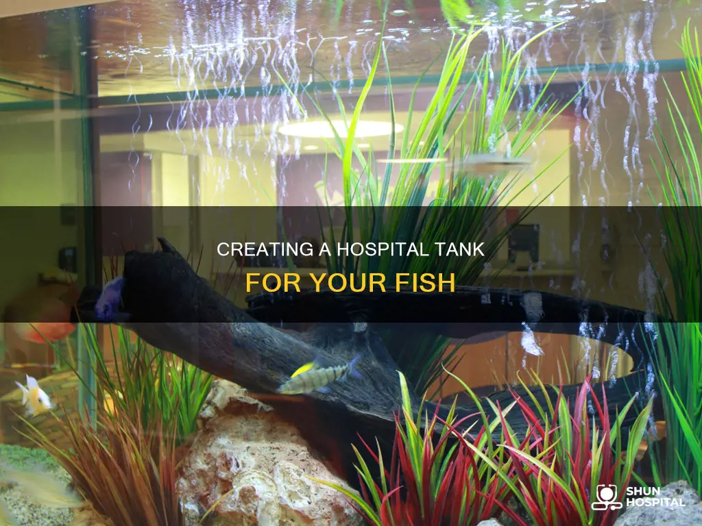 how to make a hospital fish tank