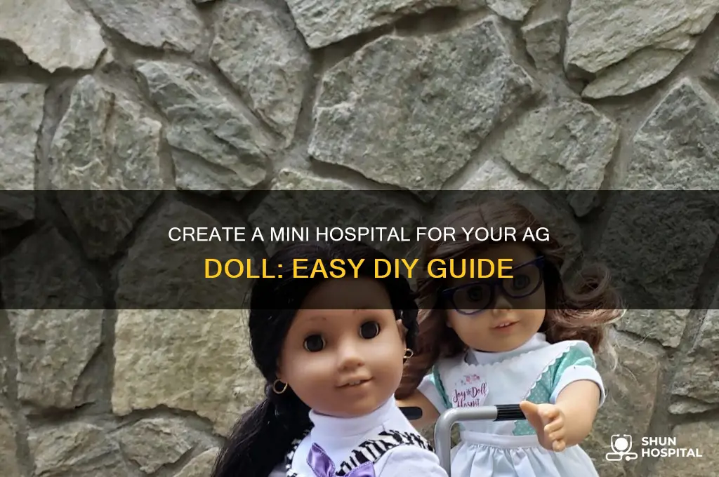 how to make a hospital for your ag doll
