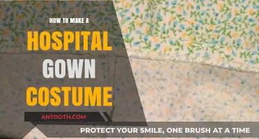 DIY Hospital Gown: Easy Costume Idea