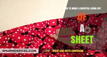 DIY Comfort: Crafting a Hospital Gown from a Sheet Easily