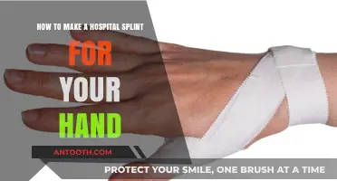 DIY Hand Splint Guide: Crafting a Hospital-Style Support at Home