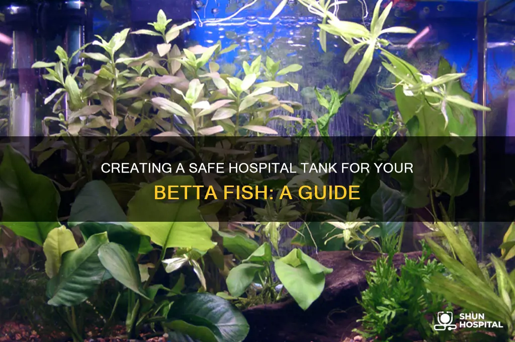 how to make a hospital tank for betta fish