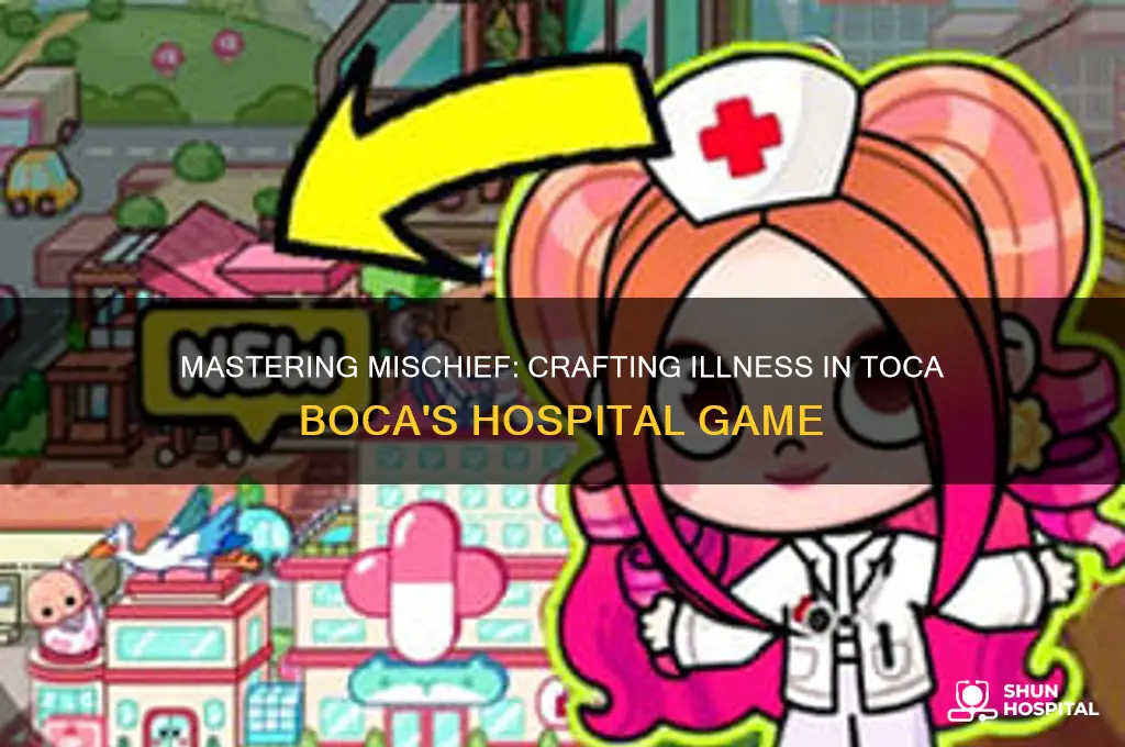 how to make a person sick in toca hospital