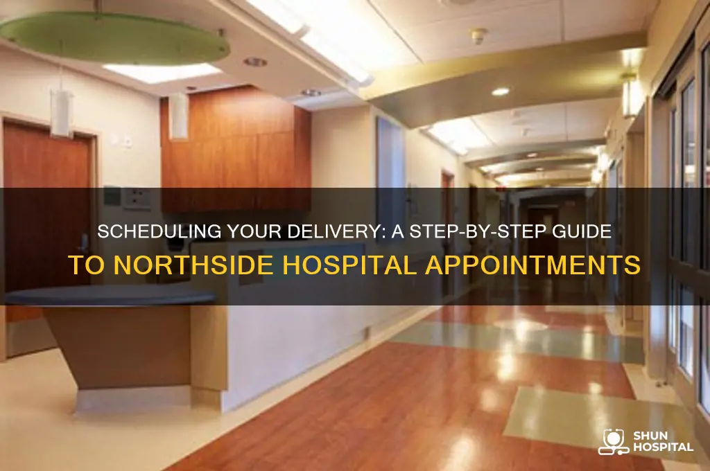 how to make appointment at northside hospital for delivery