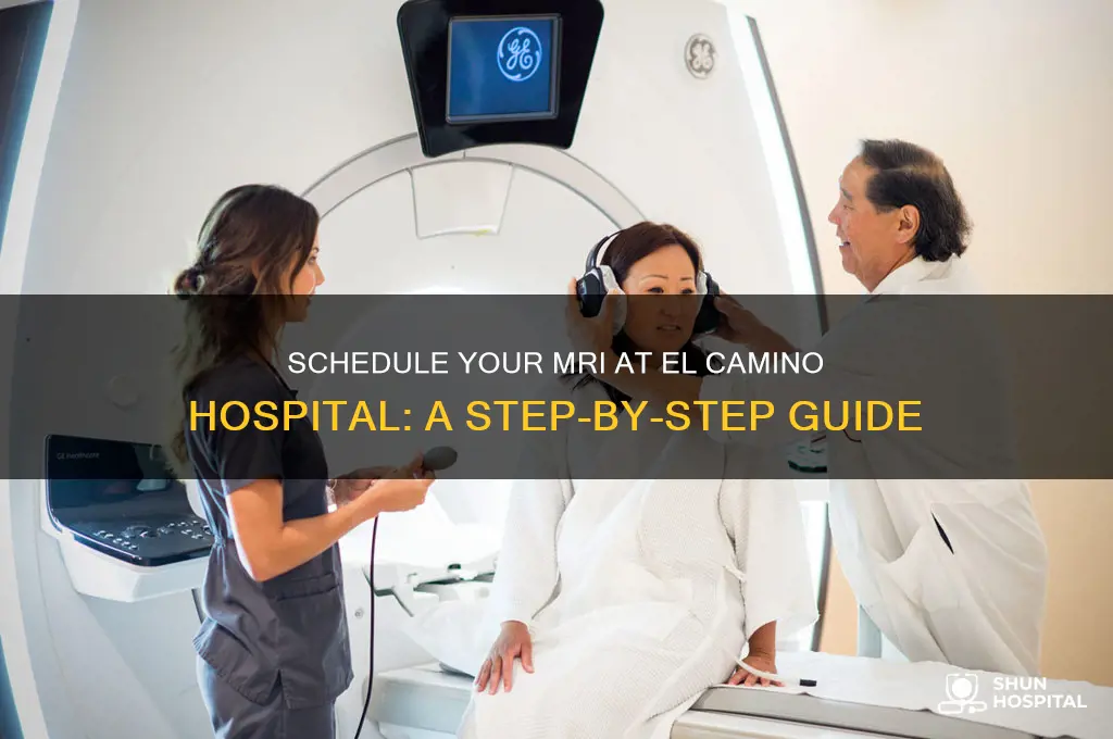 how to make appointment for mri at el camino hospital