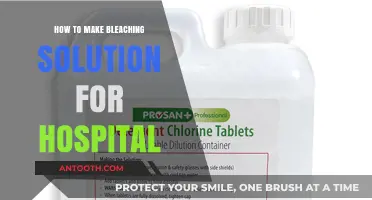 Creating Effective Hospital-Grade Bleaching Solutions