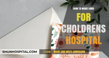 Crafting Cheer: Cards for Kids in Hospital