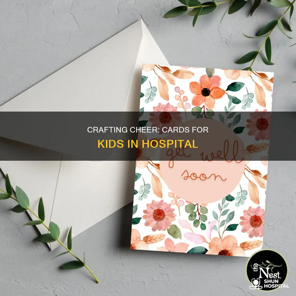 how to make card for choldrens hospital