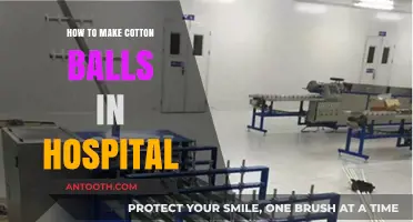 Crafting Cotton Balls: A Hospital Guide