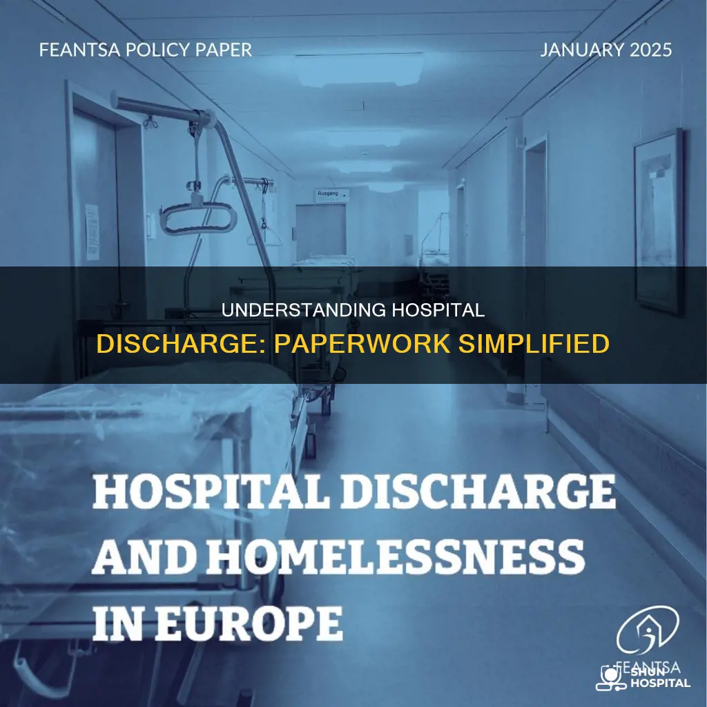 how to make discharge papers from hospital