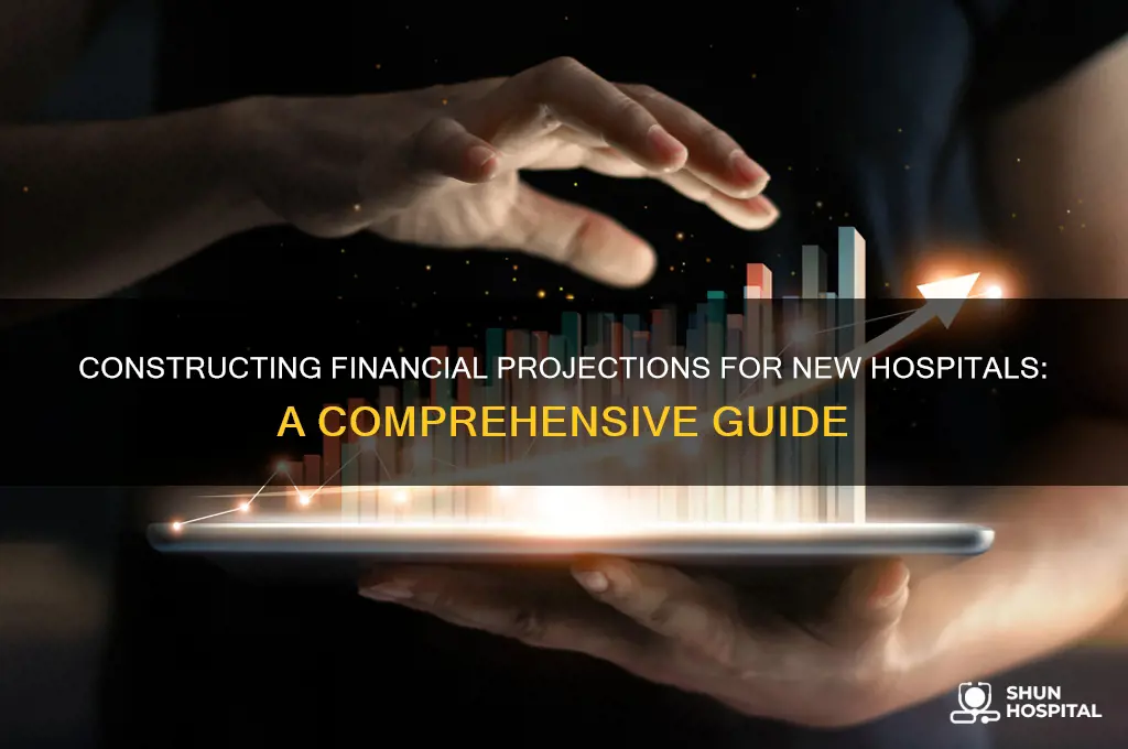how to make financial projections for a new constructed hospital