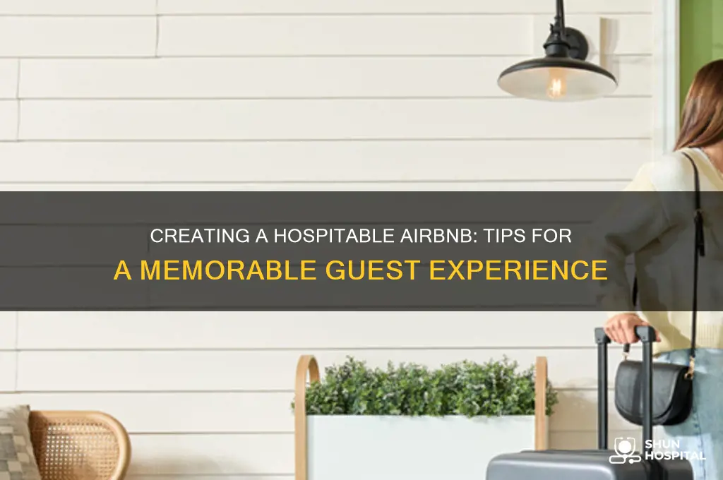 how to make hospitable airbnb