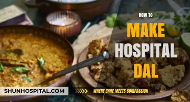 Wholesome Comfort: Mastering the Art of Making Hospital-Style Dal