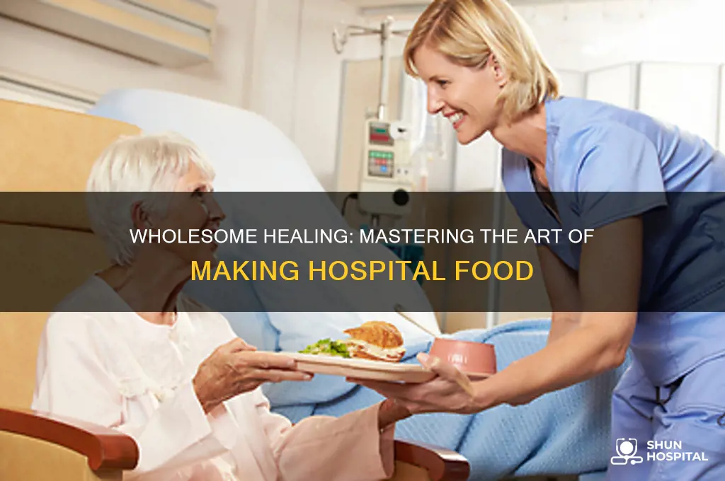 how to make hospital food