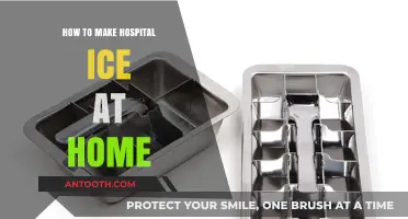 Make Hospital Ice at Home: A Simple Guide
