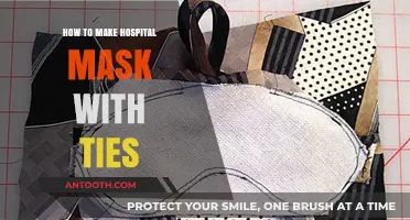 Make Your Own Hospital Mask: Ties and All