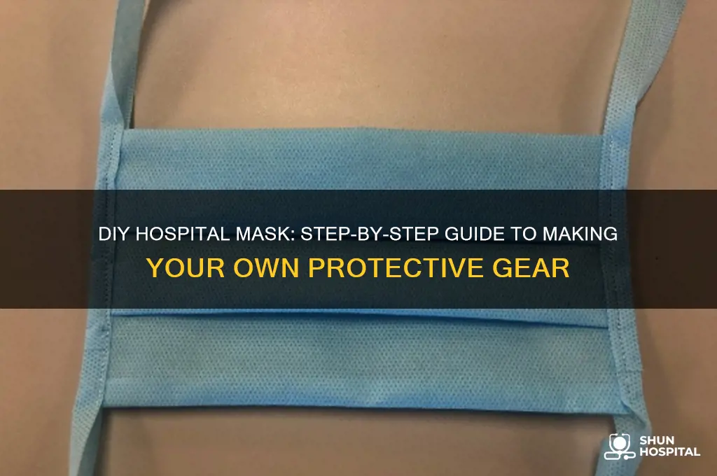 how to make hospital mask