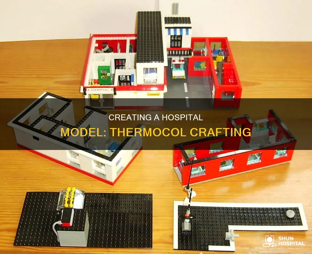 how to make hospital model with thermocol