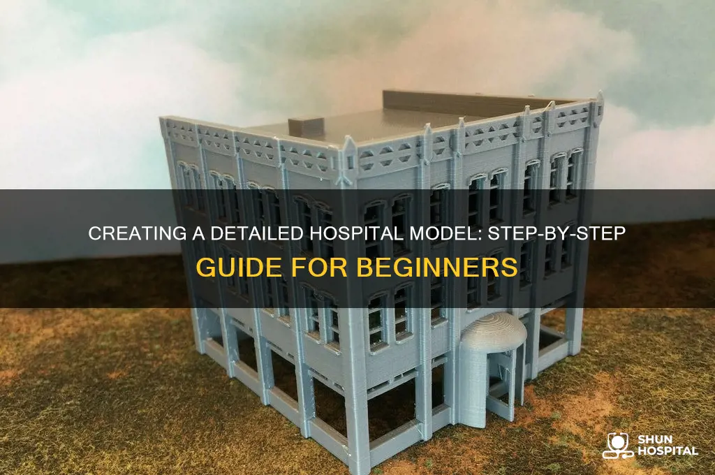 how to make hospital model
