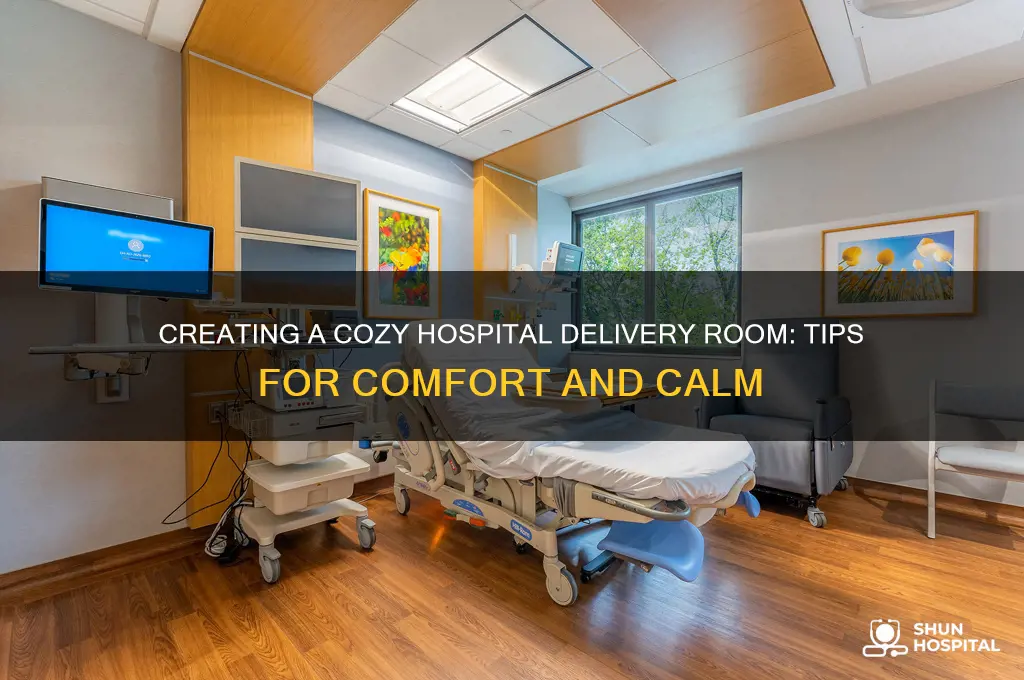 how to make hospital room more comfortable for delivery