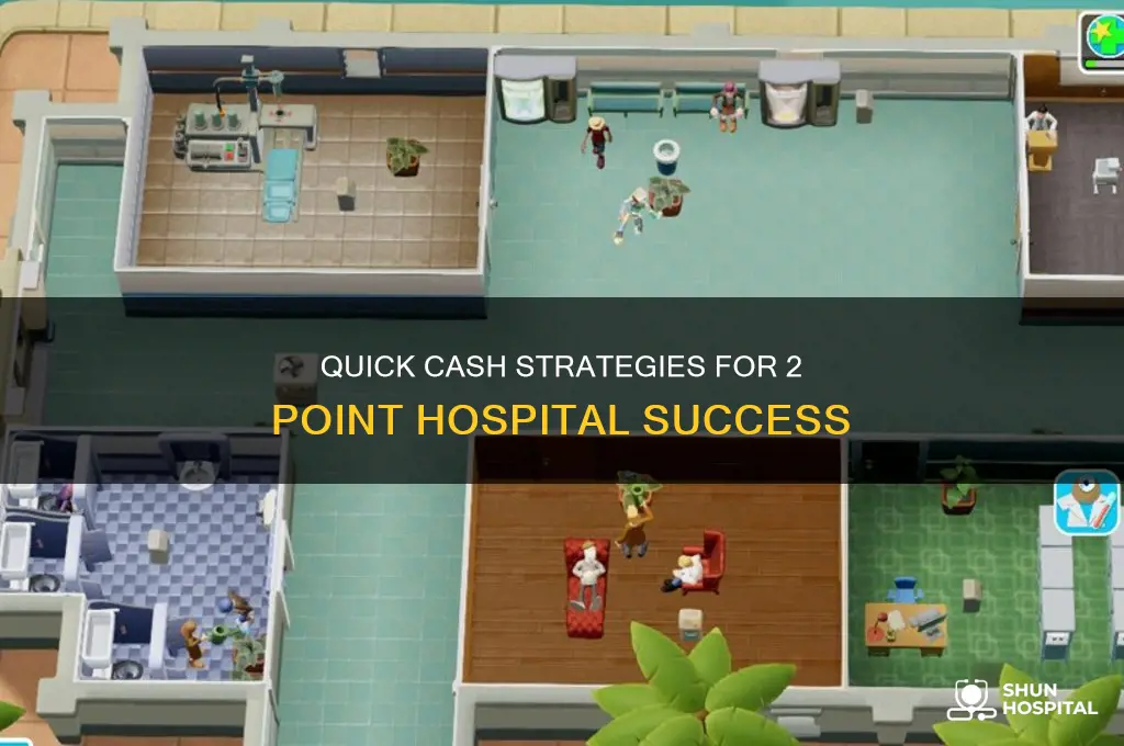 how to make money fast in 2 point hospital