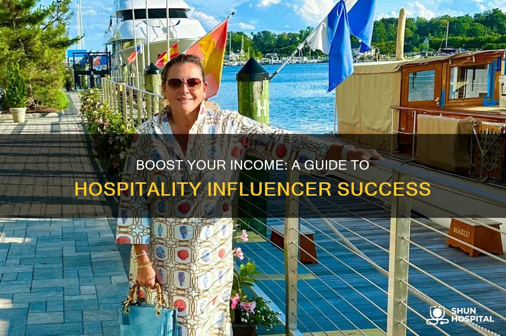 how to make money from being a hospitality influencer