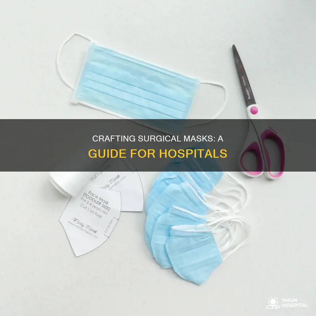 how to make surgical mask for hospitals