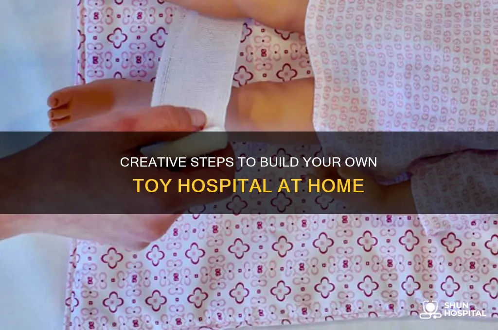 how to make toy hospital