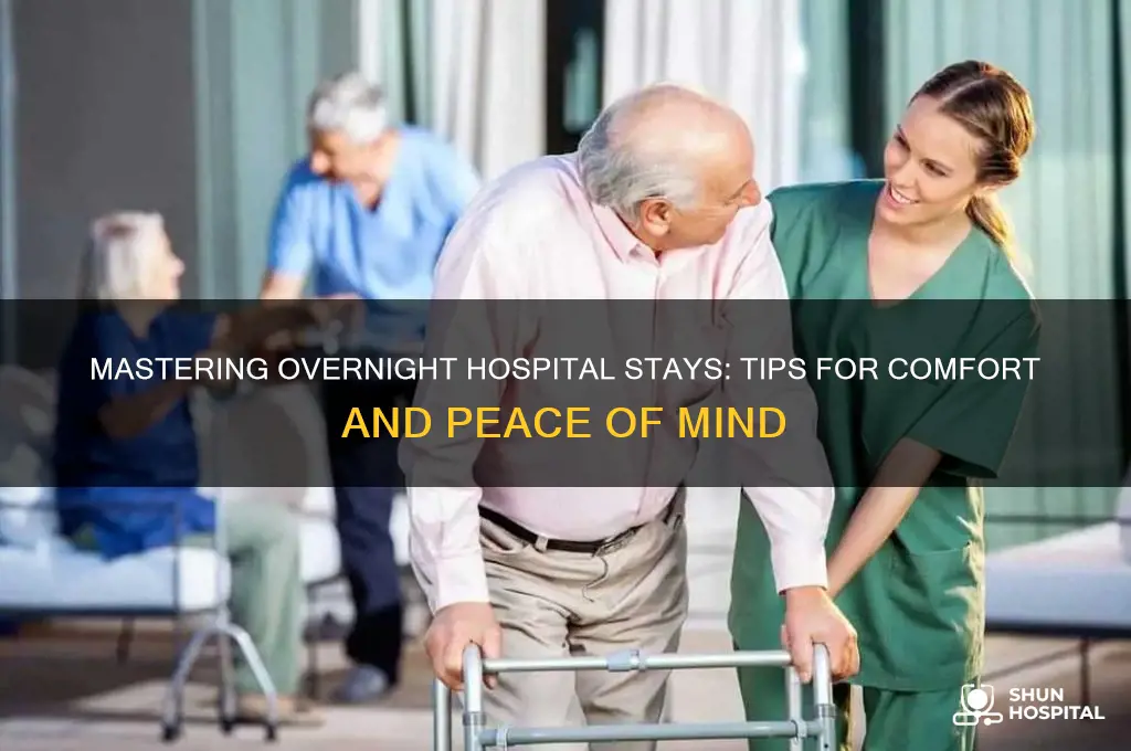 how to make youself stay in a hospital overnight