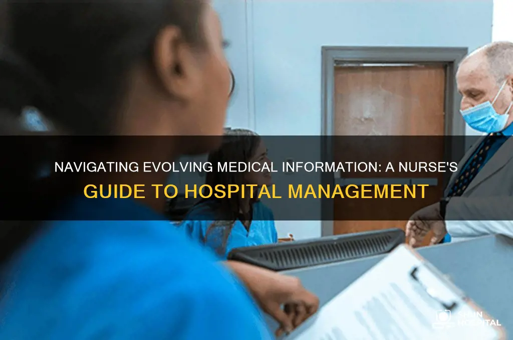 how to manage evolving mi in hospital as nurse