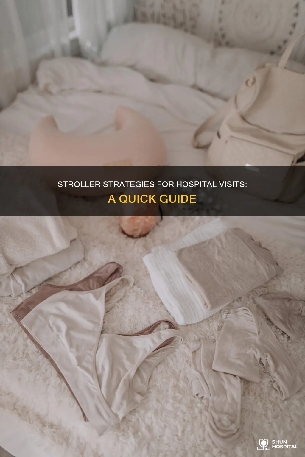 how to manage hospital visits with stroller