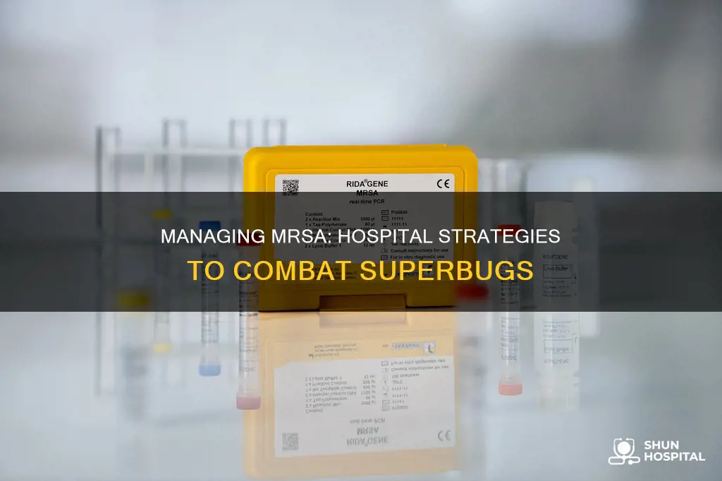 how to manage mrsa in the hospital