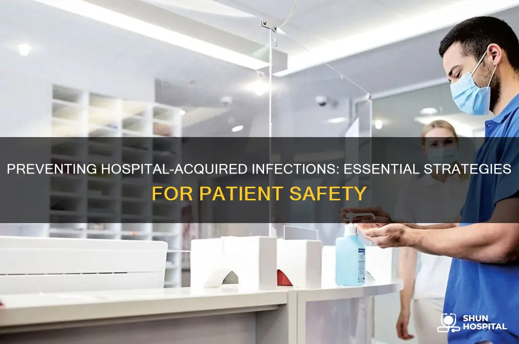 how to minimize the risk of hospital-acquired infections